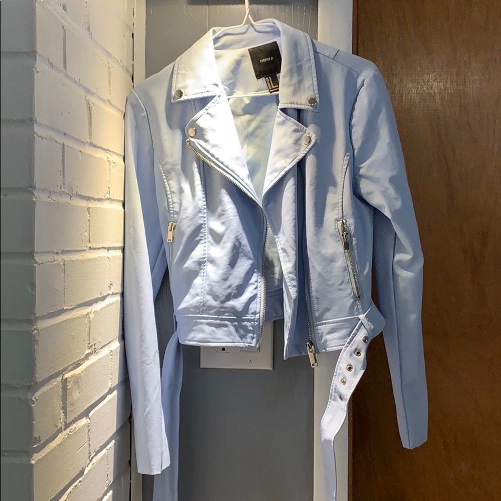 Faux Leather Jacket